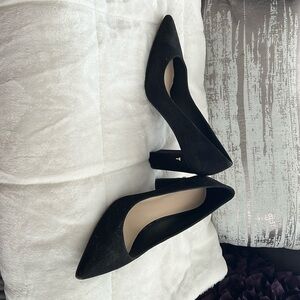 Ted Baker Blavk Suede Heels. Sz 8. Never worn